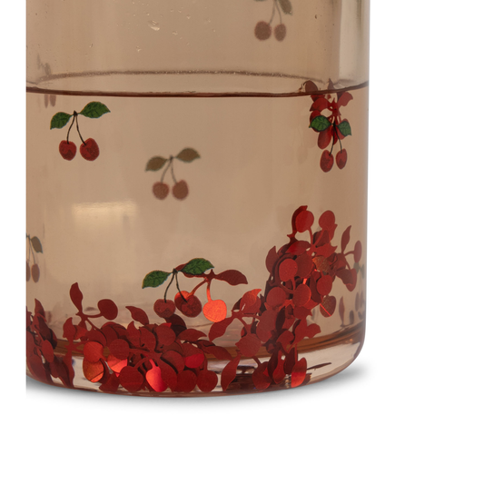 Glitzerbecher - Cherry