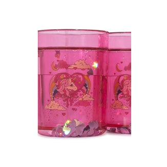 Glitzerbecher - Einhorn