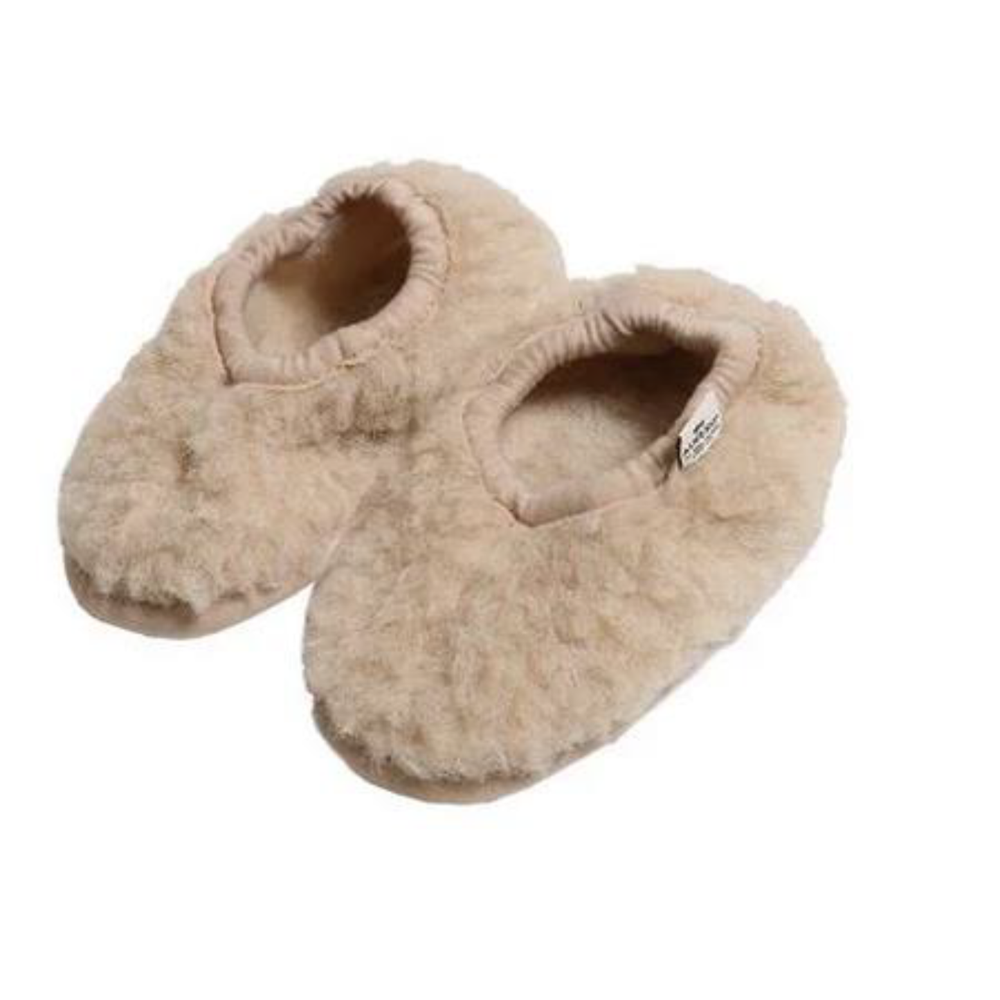 Hausschuhe Wolle - Beige