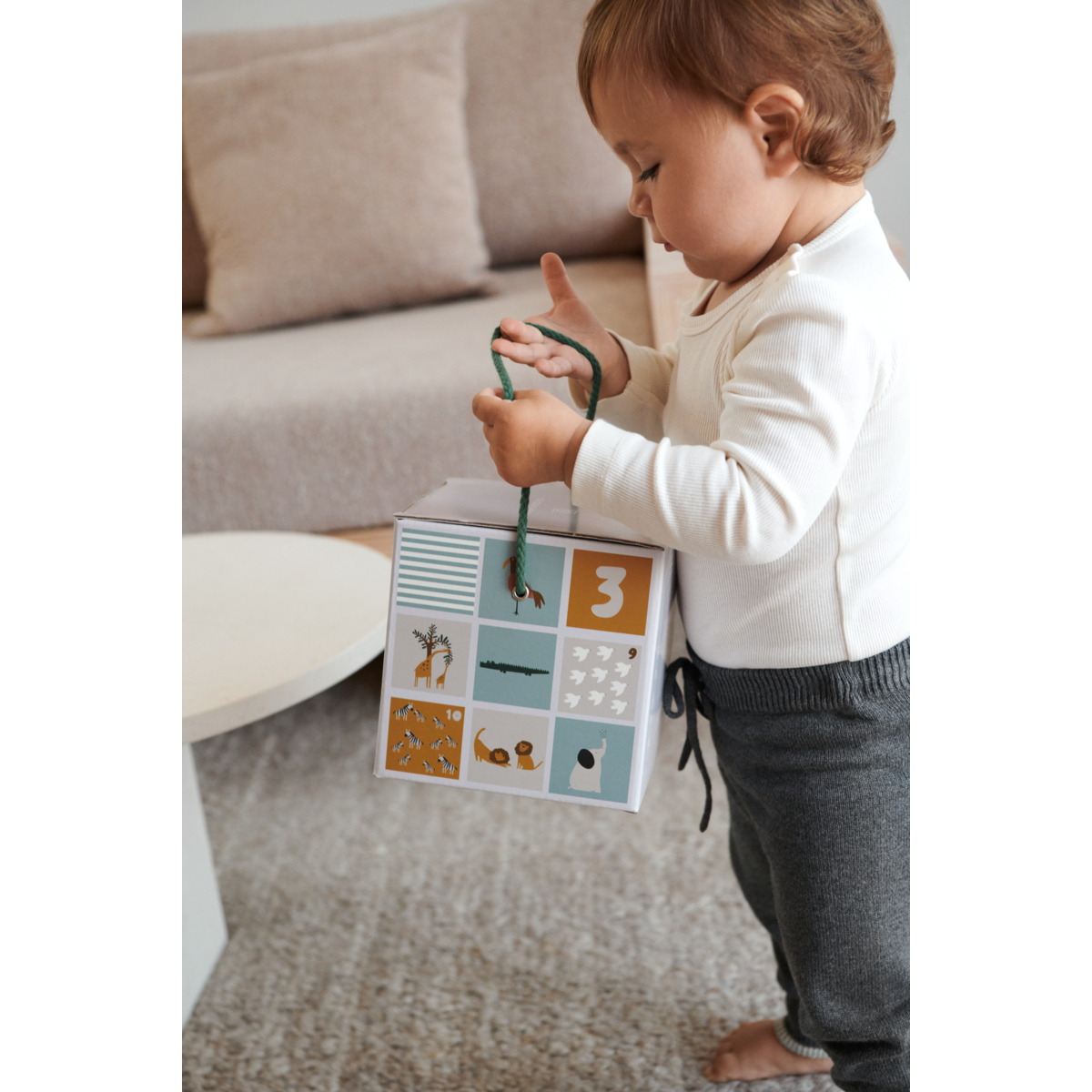 Stapelspielzeug 'Aaren' - All togehter/sandy