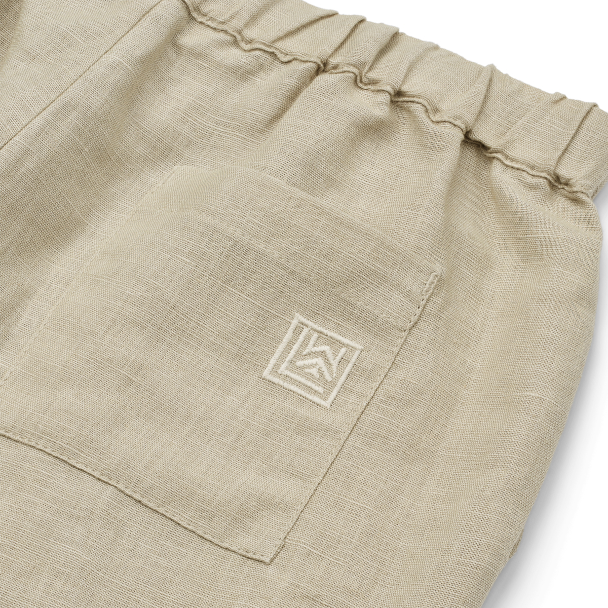 Leinen-Shorts 'Tage' - Mist