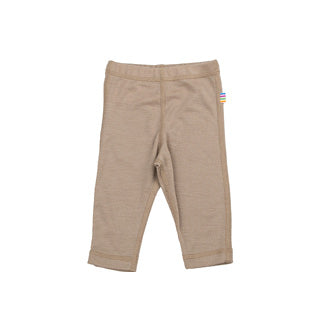 Leggings aus Wolle/Seide - Dunkles Beige