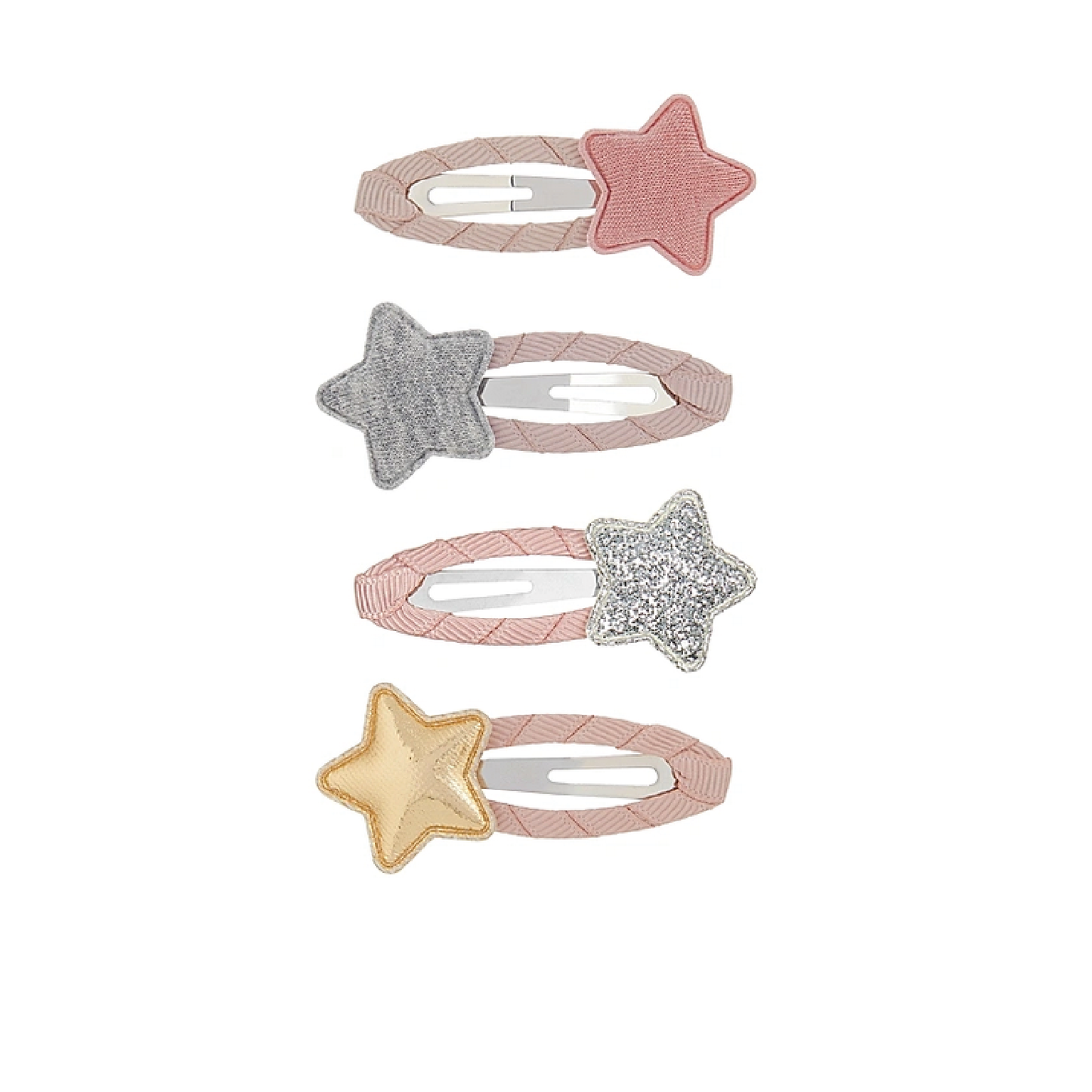 Haarspangen 'Sterne' - 4 Clips