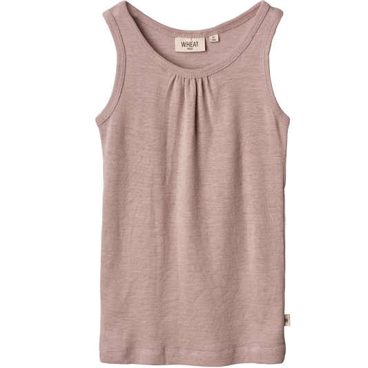 Achselhemd Merinowolle - Dark powder