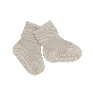 Socke Merinowolle - Sand