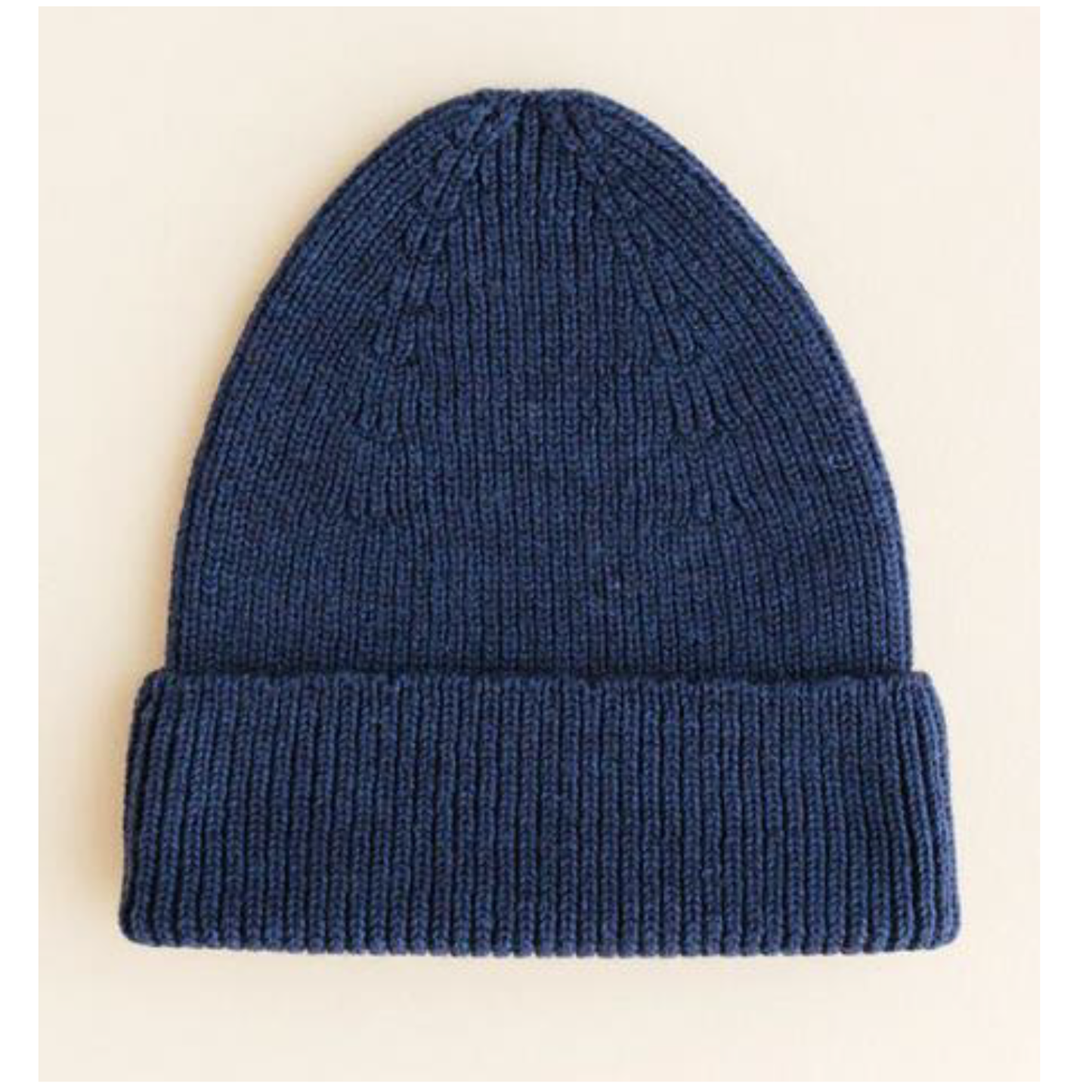 Kids Merino-Beanie 'Fonzie', Blau, Gr. 3-6 Jahre