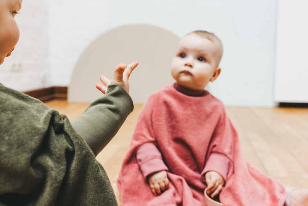 Lätzchen 'Boo' - Dustypink