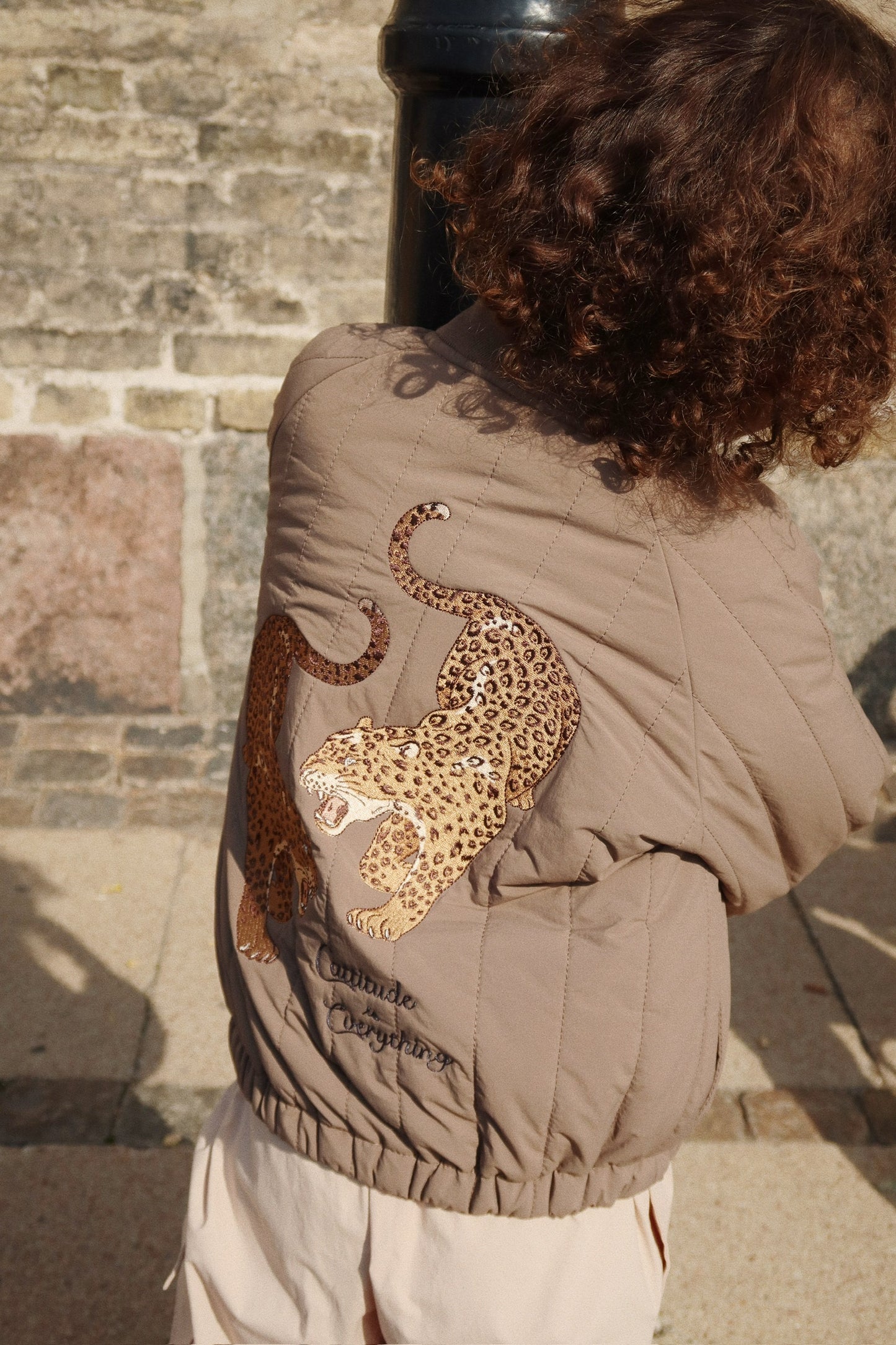 Bomberjacke 'Juno' - Walnut / Gepard