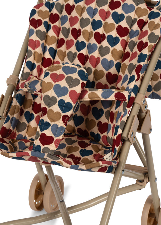 Puppen Kinderwagen 'Coeur Bisous'