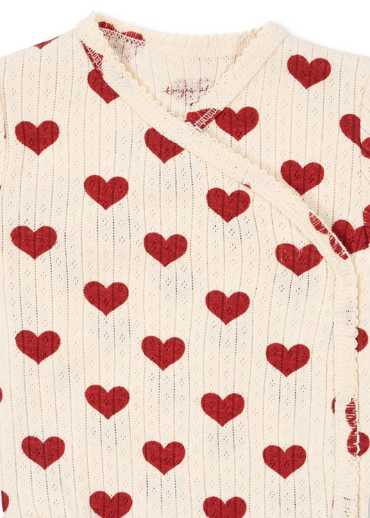 Wickelbody - Minnie 'Amour rouge'