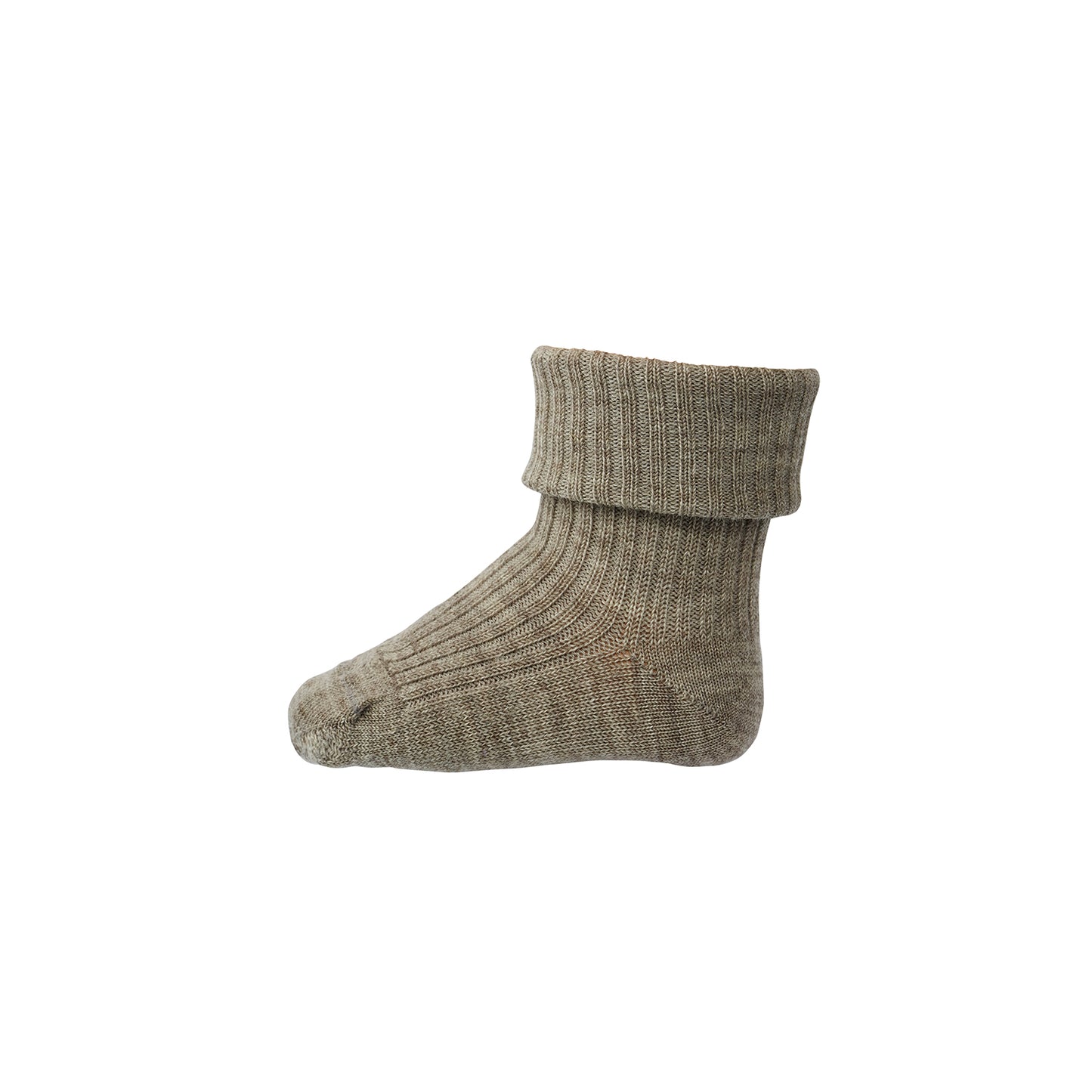 Wollsocke - Light Brown Melange