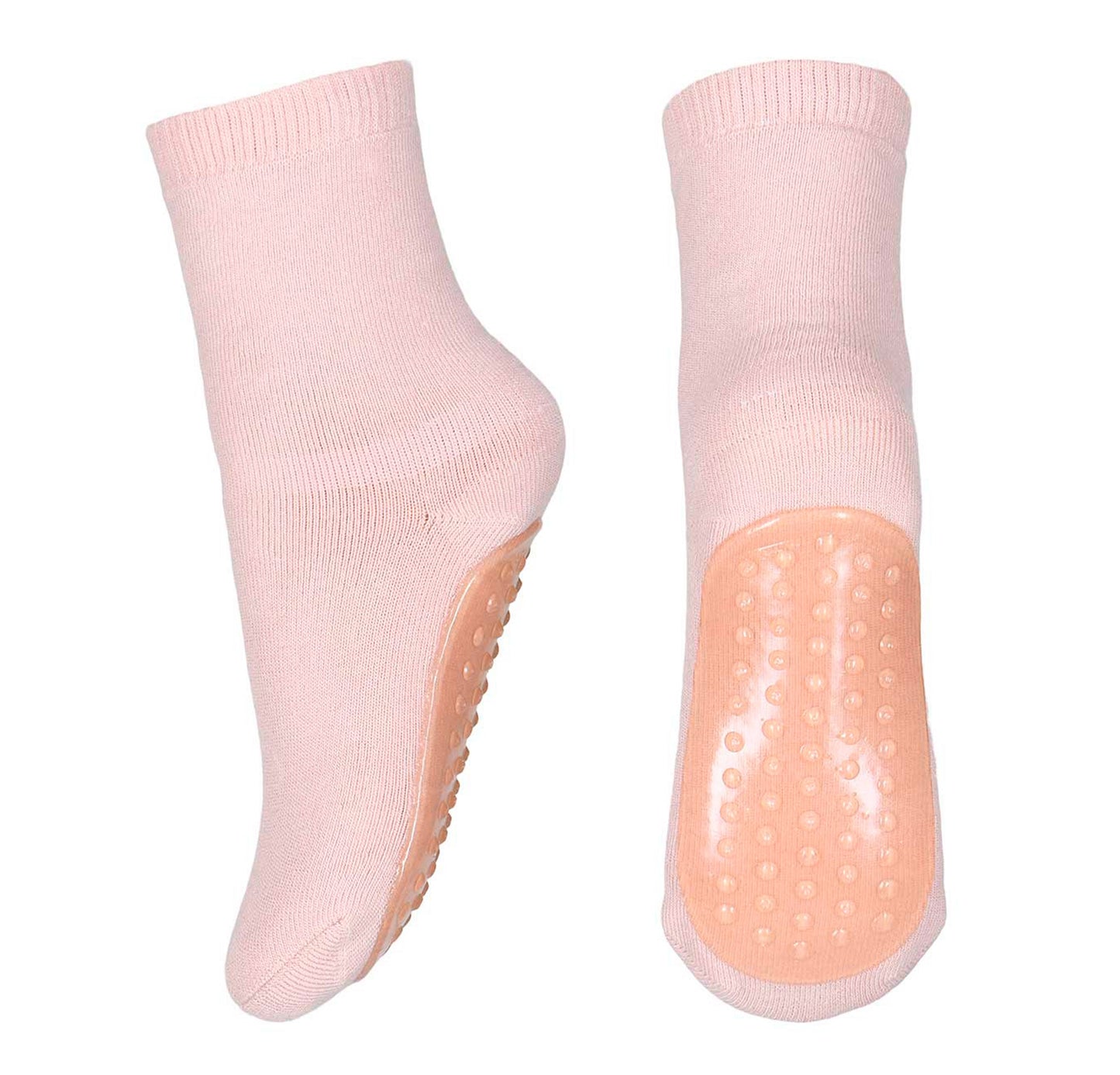 Anti-Rutsch Socke - Rose dust