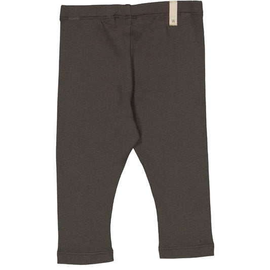 Leggings Rib - Black Granite