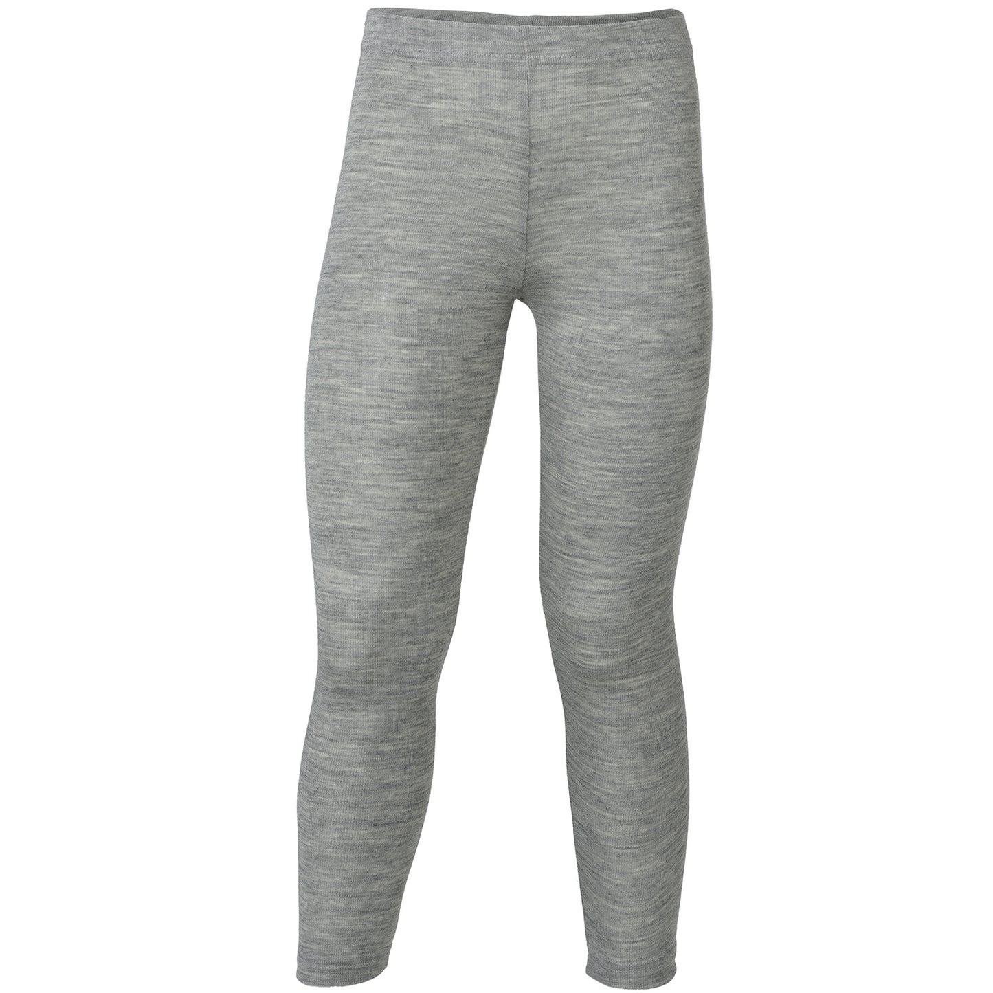 Leggings Merinowolle/Seide - Hellgrau melange