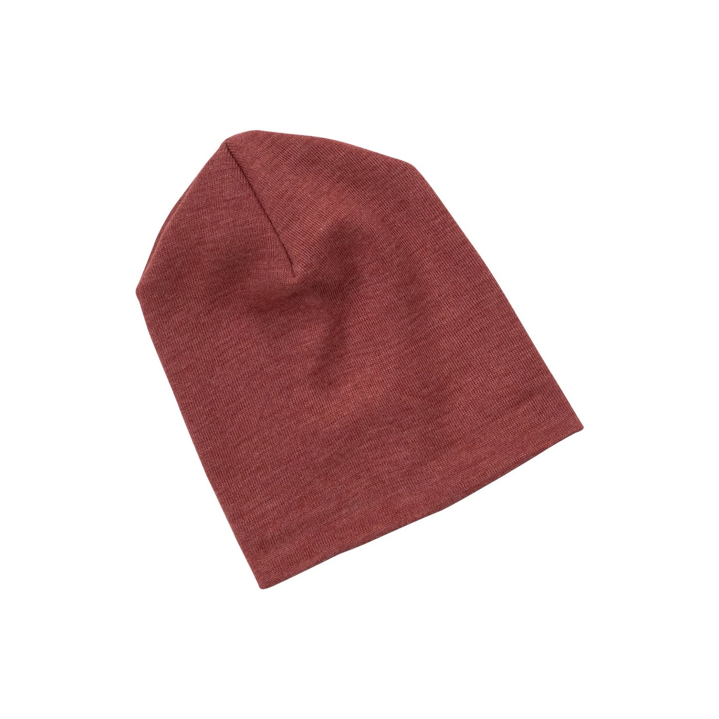 Beanie Merinowolle/Seide - Kupfer