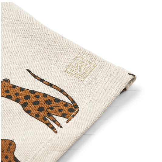 Sweatpants 'Gram' - Leopard Sandy