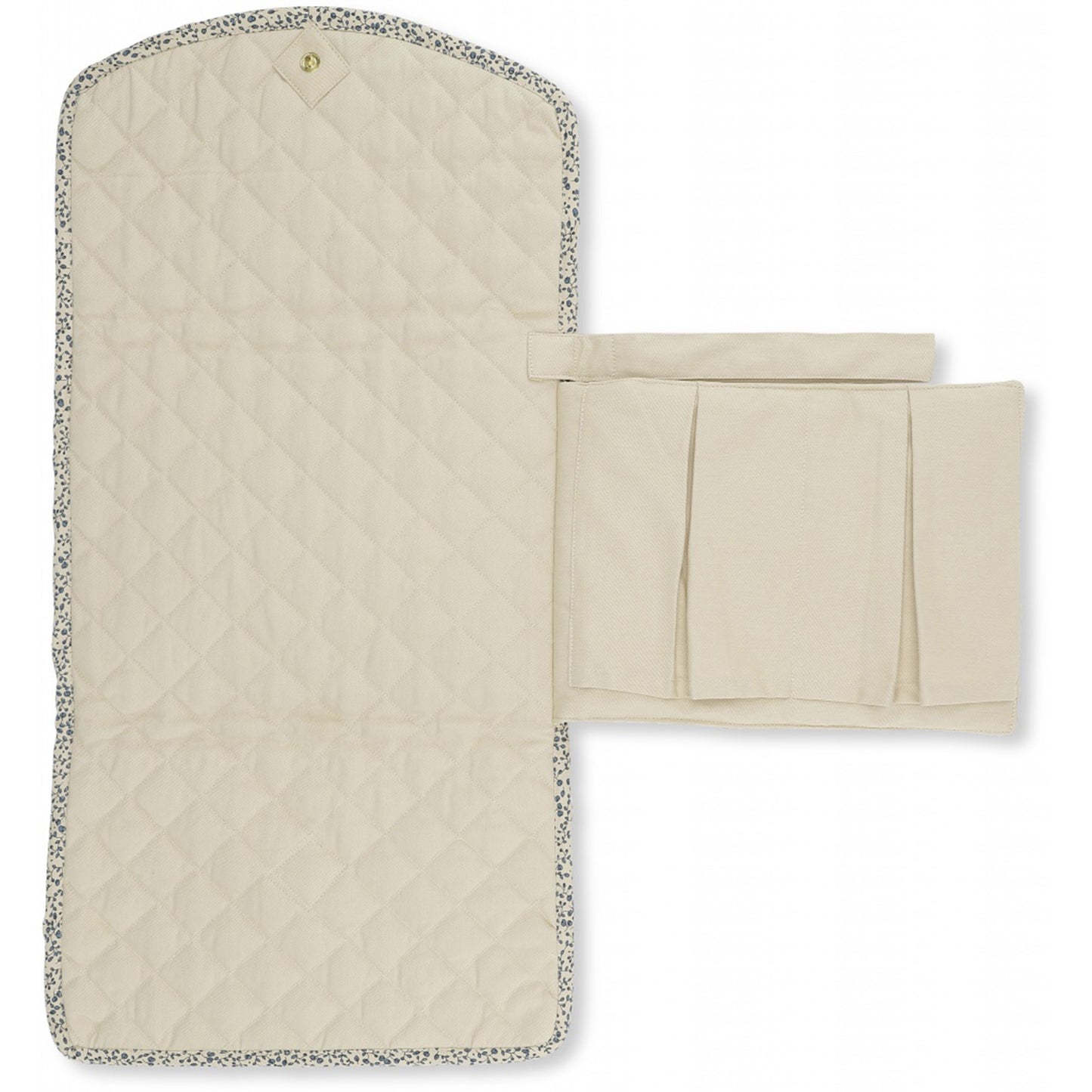 Wickelunterlage für unterwegs - Blue Blossom Mist