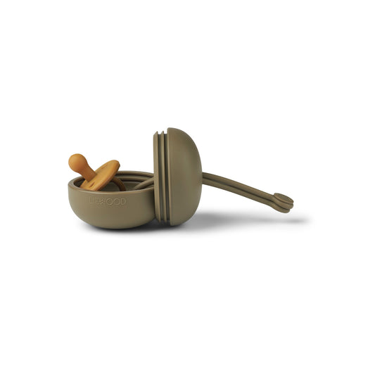 Schnulleraufbewahrungsbox 'Philip' - Khaki