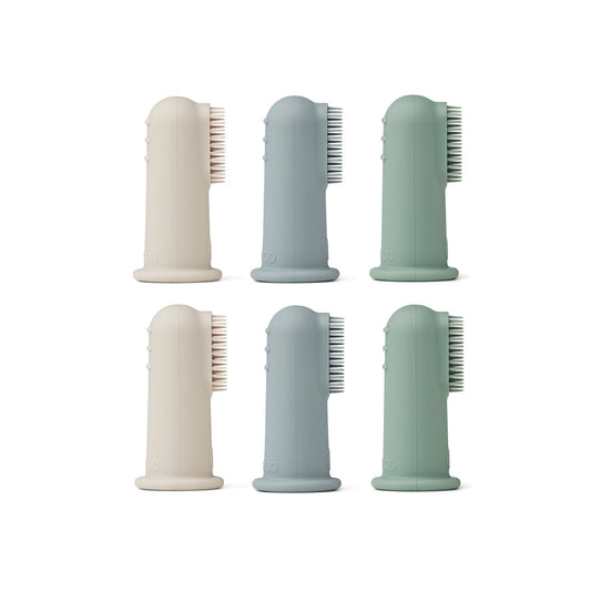 Fingerzahnbürste 'Simon' - Peppermint Multi Mix