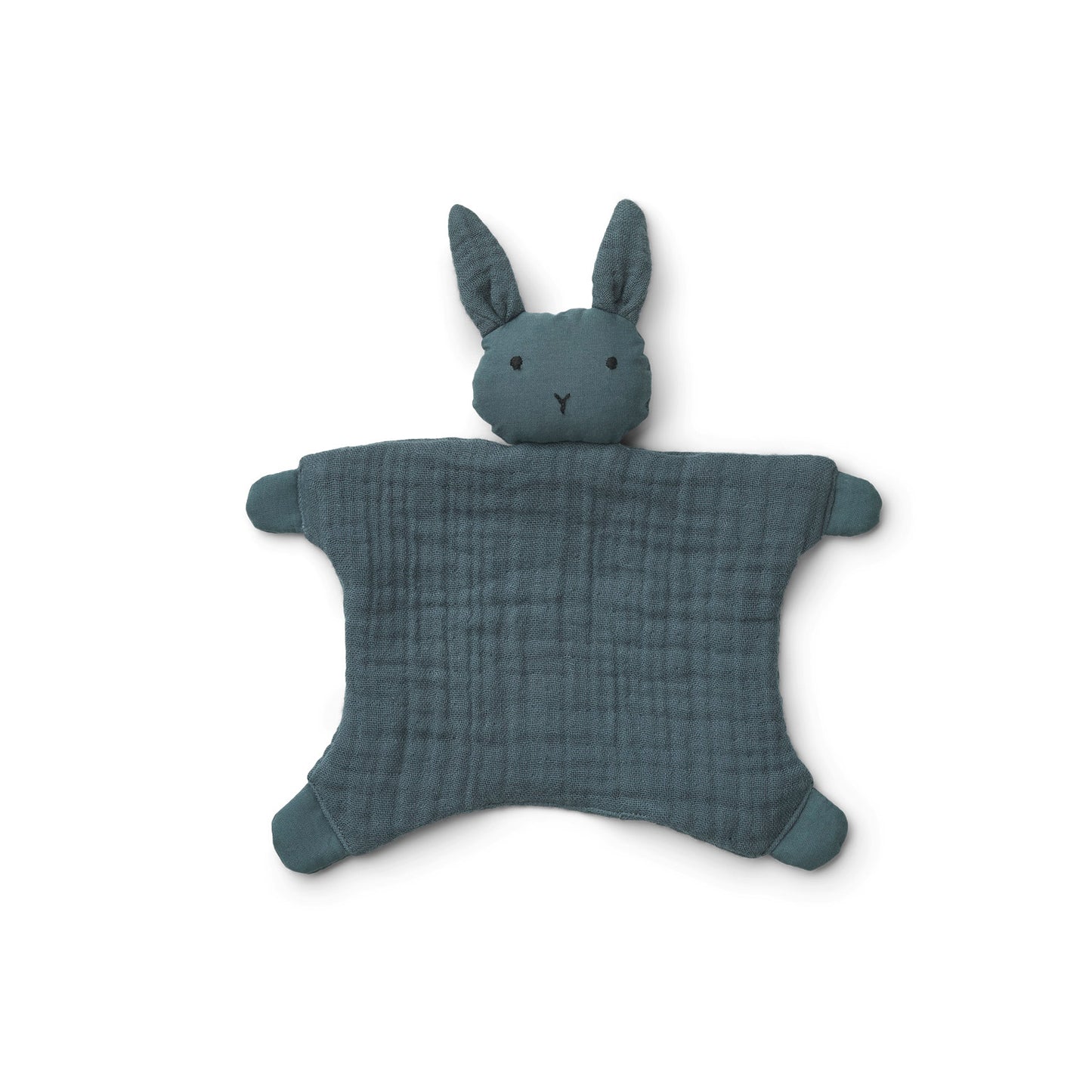 Schnuffeltuch 'Amaya' - Rabbit/Whale Blue