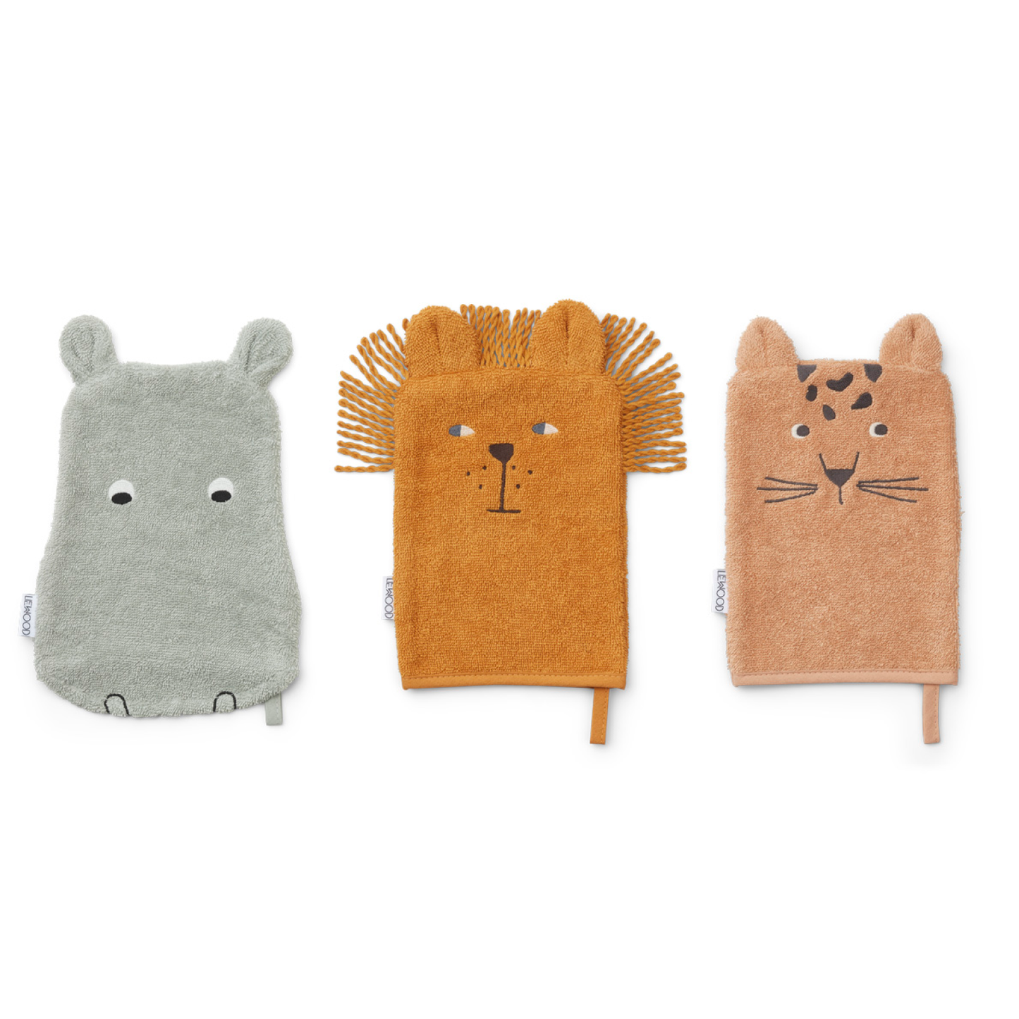 Waschlappen 'Sylvester' 3er Pack