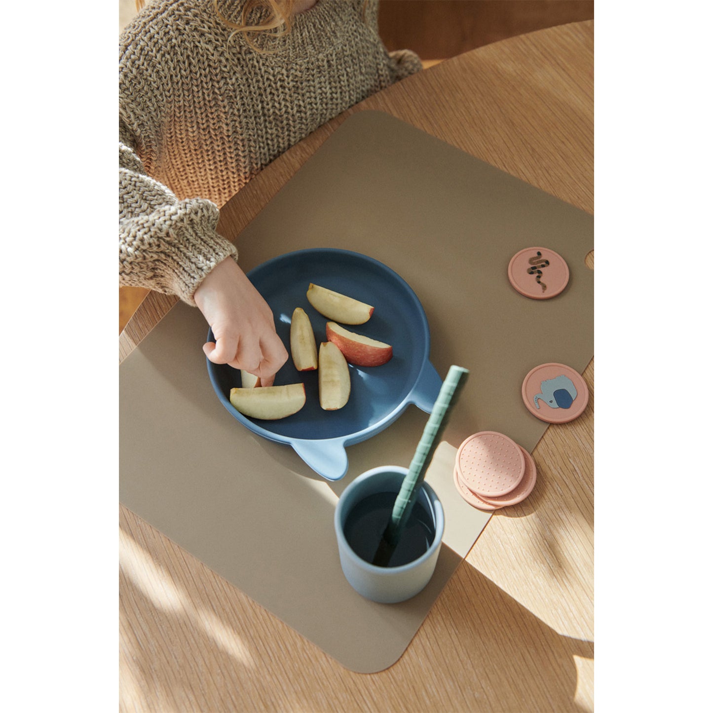 Geschirrset 'Vivi' - Rabbit Blue Multi Mix