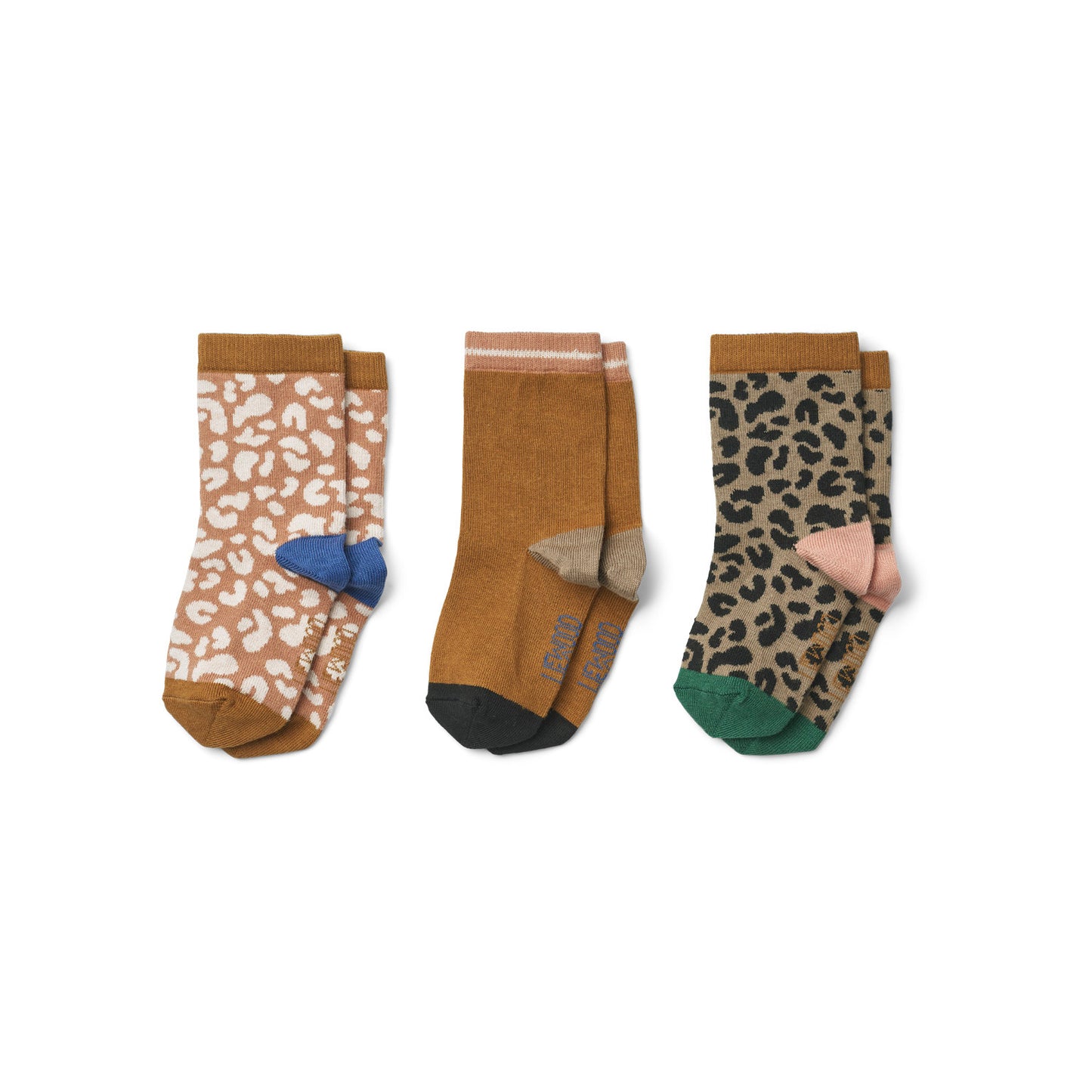 Socken 'Silas' 3er Pack - Leo/Multi Mix