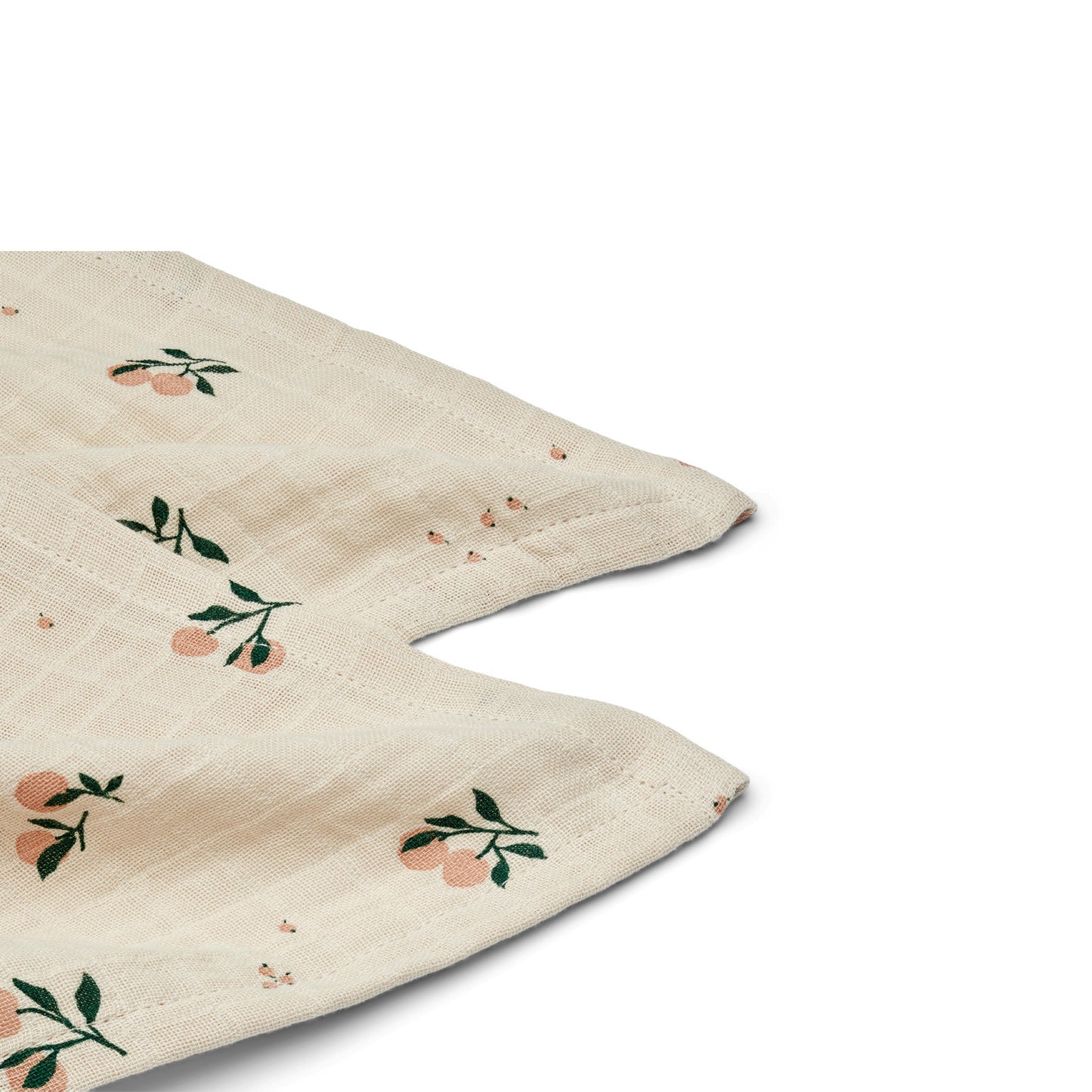 Musselintuch 'Lewis' - Peach/Sea Shell Mix