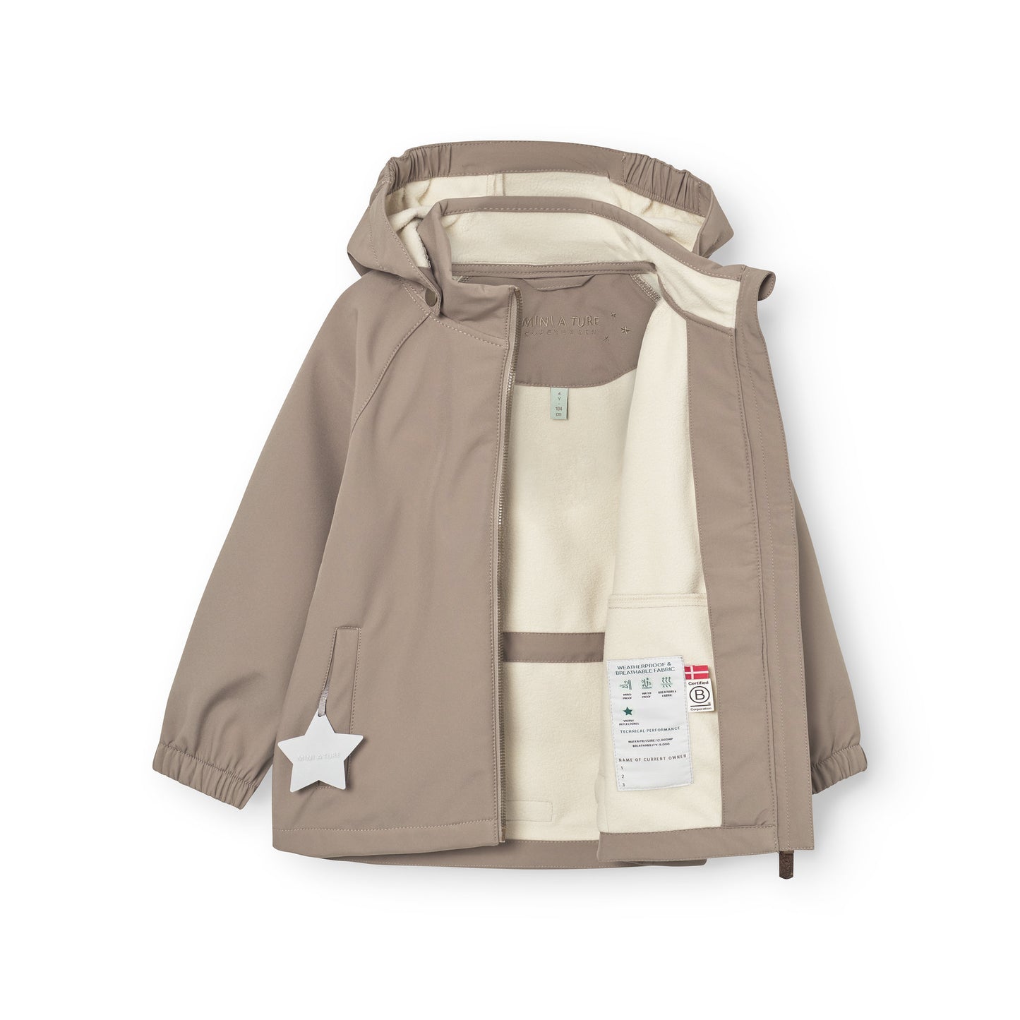 Softshell Jacke 'Mataden' - Grey Brown