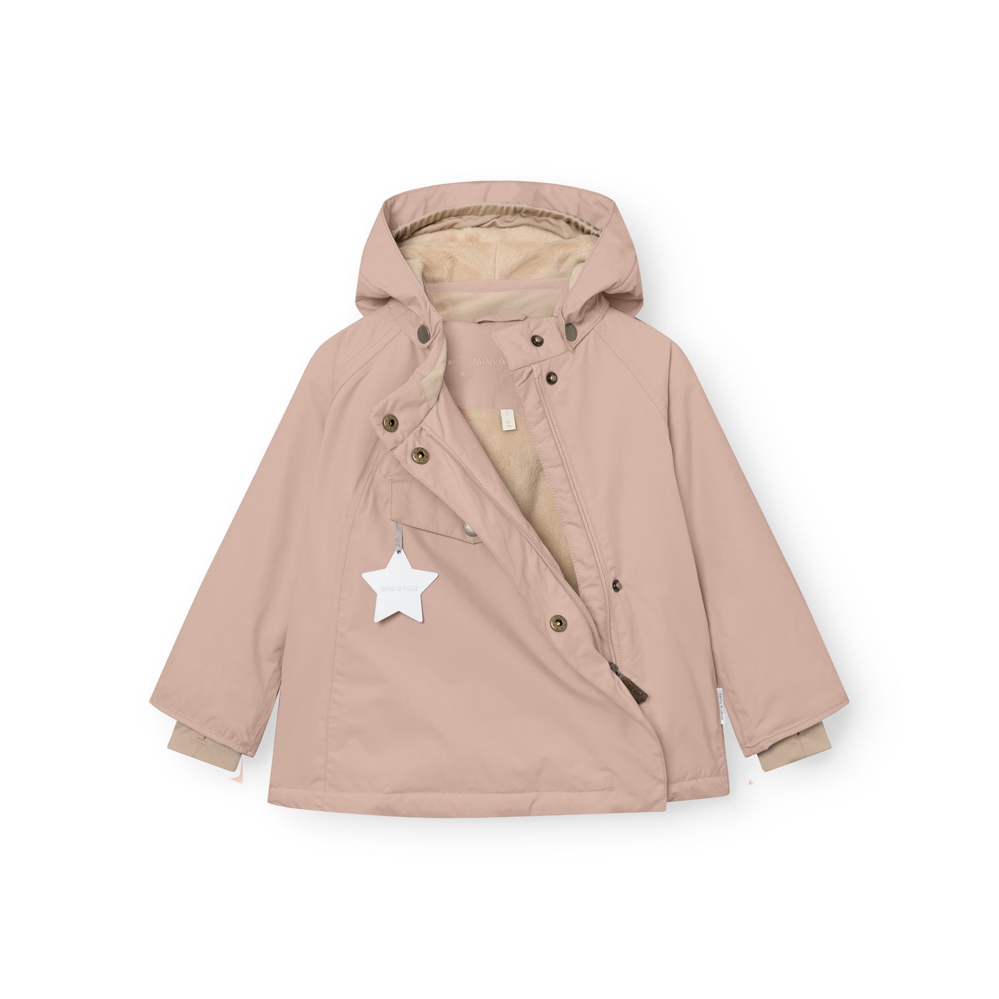 Winterjacke 'Wang' - Adobe rose
