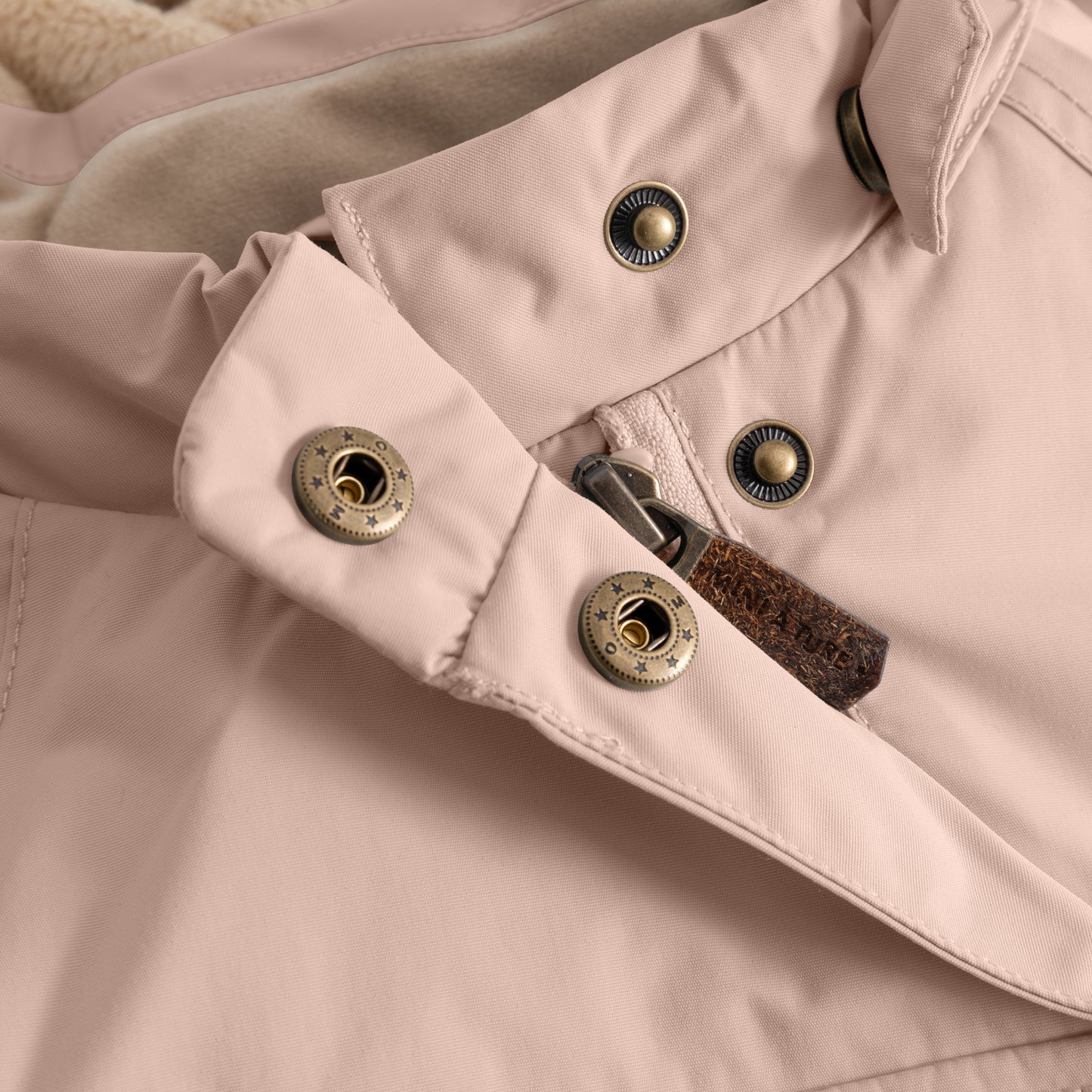 Winterjacke 'Wang' - Adobe rose