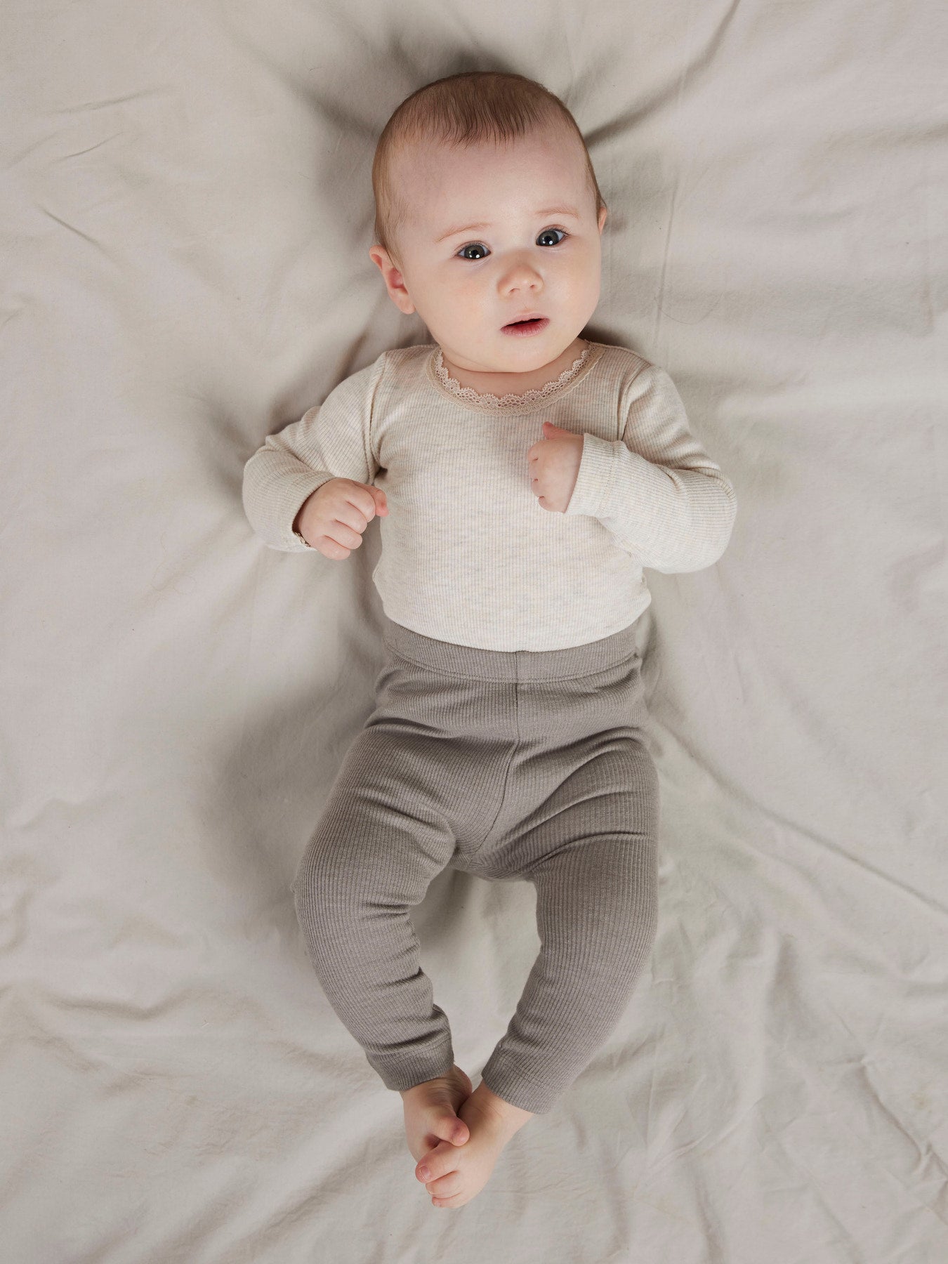 Rib Leggings 'NBNKAB - Satellite Melange