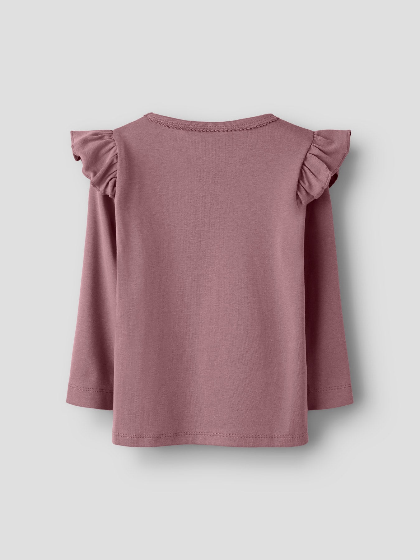 Langarmshirt 'NMFLAYO' - Nostalgia Rose
