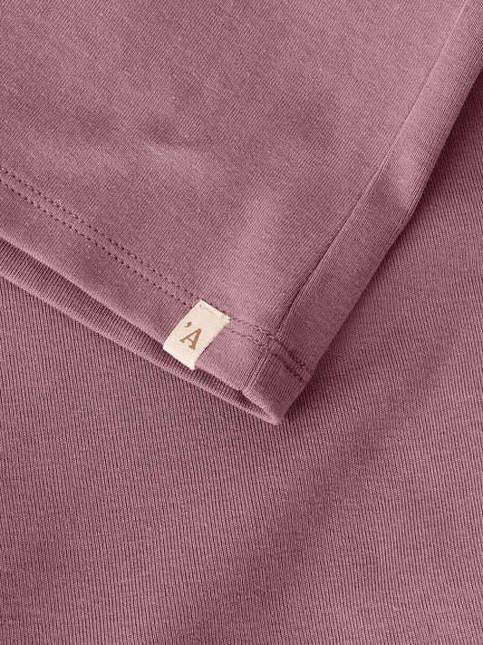 Langarmshirt 'NMFLAYO' - Nostalgia Rose