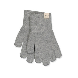 Handschuh mit Wollanteil - Grey melange