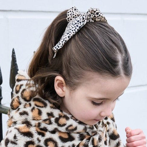 Haargummis - Leopard Love Scarf Scrunchies 2er Pack