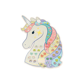 Klebeohrringe - Einhorn