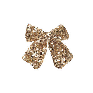 Haarspangen - Bedazzle Sequin Bow Clip