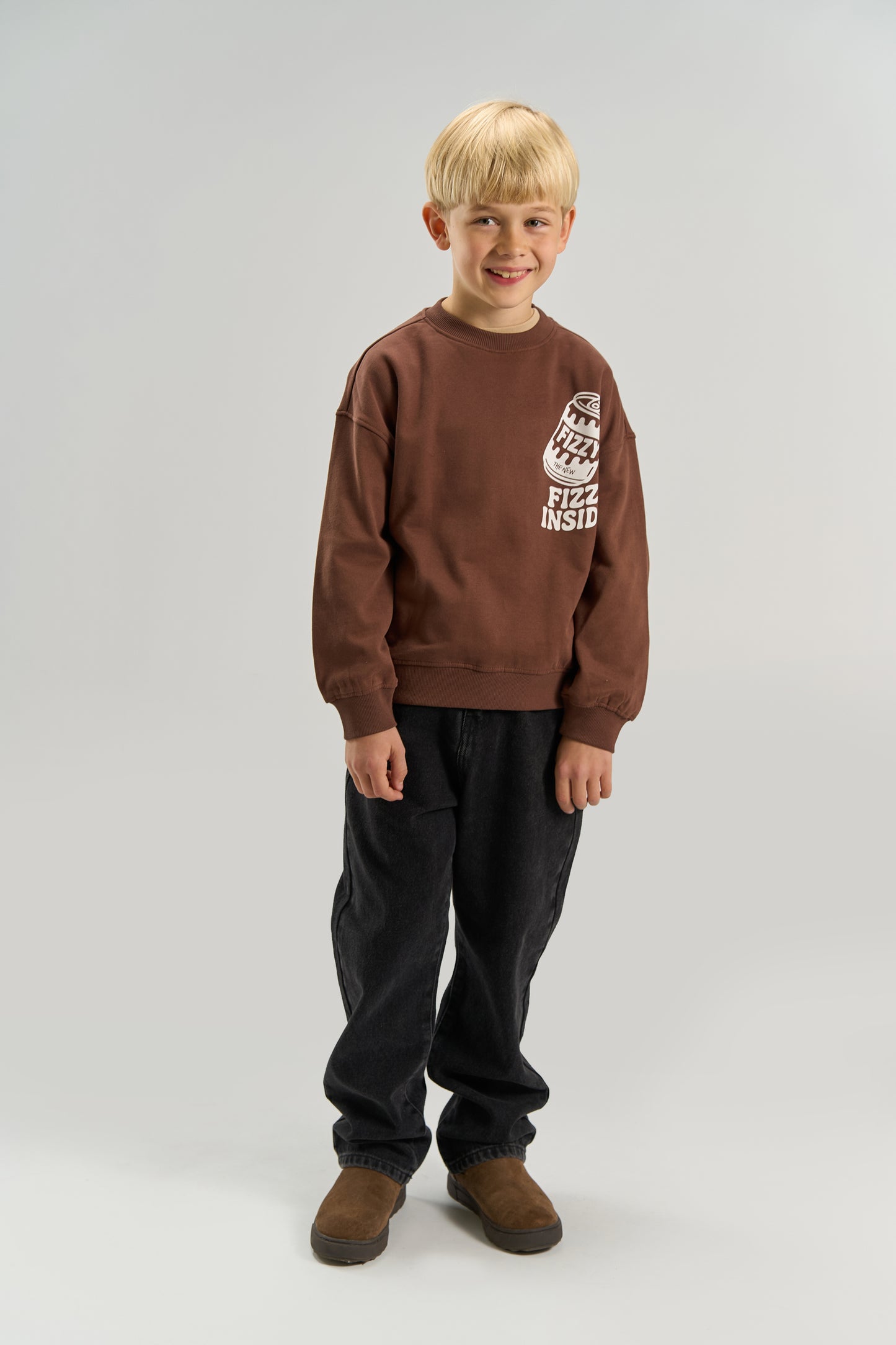 Sweatshirt 'Valentino' - Chestnut