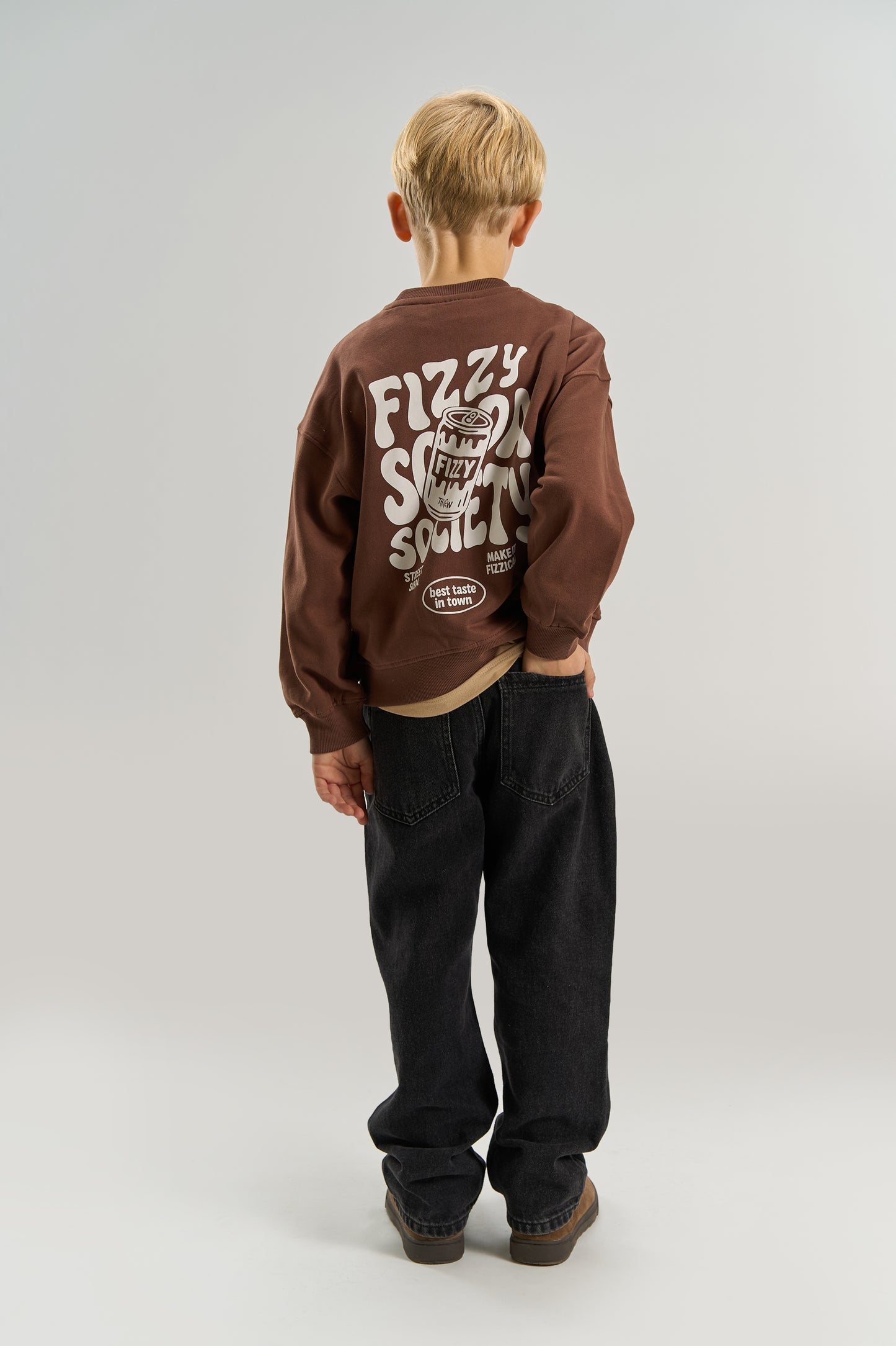 Sweatshirt 'Valentino' - Chestnut