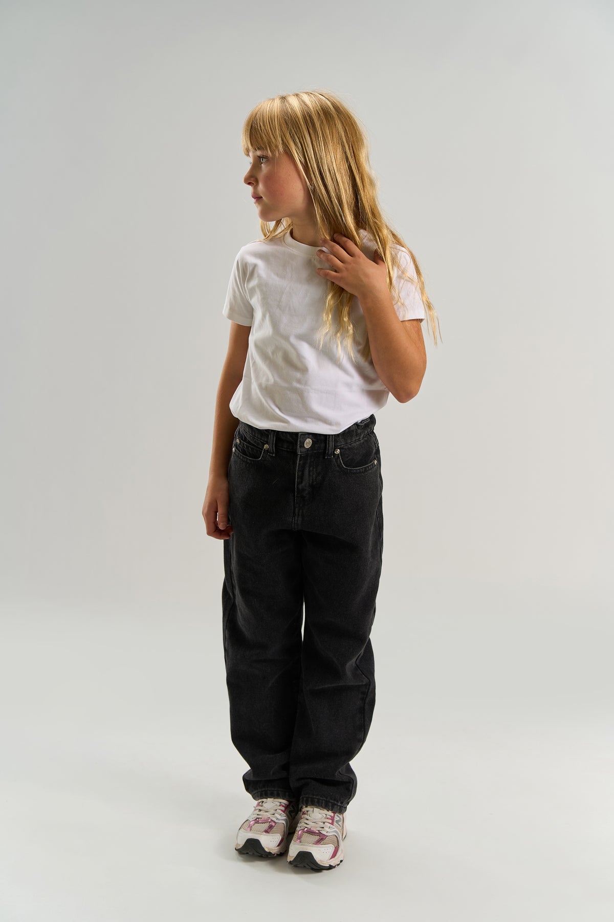 Baggy Fit Jeans 'Madrid' - Medium Grey Denim