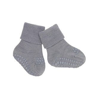 Socke Merinowolle - Grey Melange