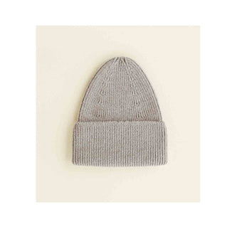 Merino-Beanie 'Fonzie', Pebble, Adult