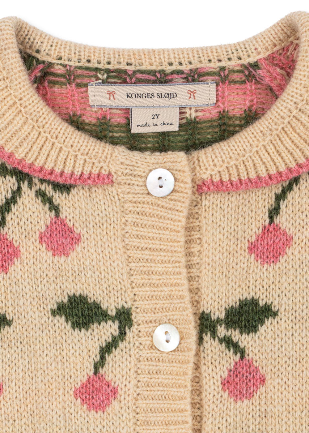 Strickjacke 'Belou' - Cherry