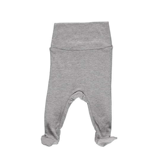 Hose mit Füßchen 'Pixa' - Grey Melange